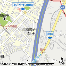 富留屋古賀音庵都筑工場周辺の地図