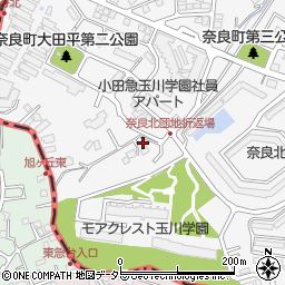 神奈川県横浜市青葉区奈良町2878-1周辺の地図