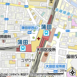 成城石井ＳＥＬＥＣＴグランデュオ蒲田西館店周辺の地図
