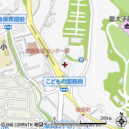 神奈川県横浜市青葉区奈良町2057-7周辺の地図