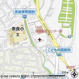 神奈川県横浜市青葉区奈良町1843-118周辺の地図