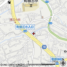東京都町田市本町田1136周辺の地図