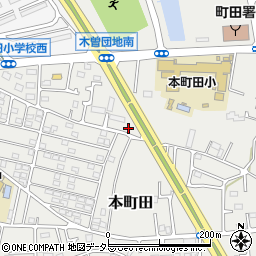 東京都町田市本町田2031-6周辺の地図