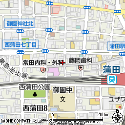 はんこ屋さん２１蒲田西口店周辺の地図