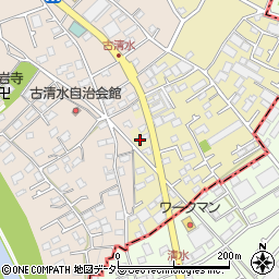神奈川県相模原市緑区田名2188周辺の地図