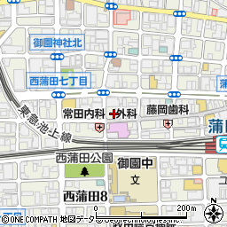 シッダールタ 蒲田店周辺の地図