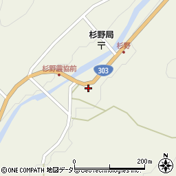 滋賀県長浜市木之本町杉野4028周辺の地図