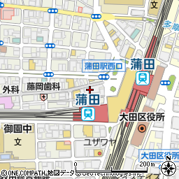 トモズ　蒲田店周辺の地図