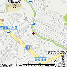 東京都町田市本町田1142周辺の地図