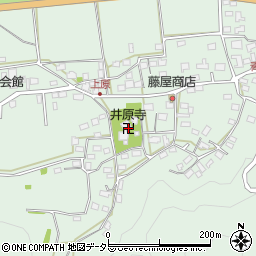 井原寺周辺の地図