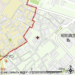 神奈川県相模原市中央区田名2243-2周辺の地図
