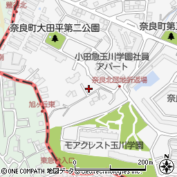 神奈川県横浜市青葉区奈良町2855-17周辺の地図