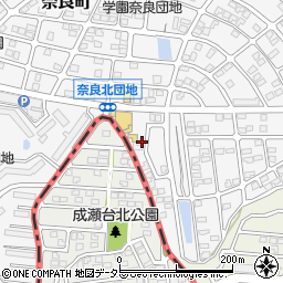 神奈川県横浜市青葉区奈良町1566-467周辺の地図