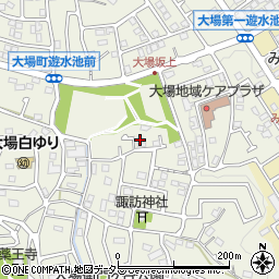 神奈川県横浜市青葉区大場町871周辺の地図