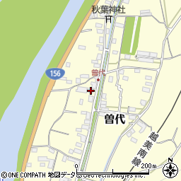 岐阜県美濃市曽代479周辺の地図