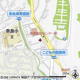 神奈川県横浜市青葉区奈良町1843-221周辺の地図