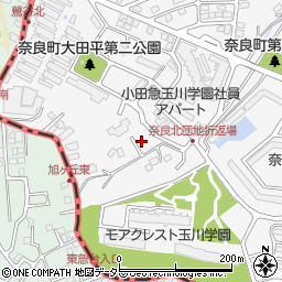 神奈川県横浜市青葉区奈良町2855-18周辺の地図