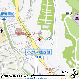 神奈川県横浜市青葉区奈良町2057-3周辺の地図