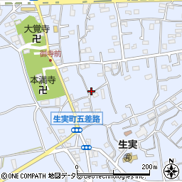 千葉県千葉市中央区生実町1776-6周辺の地図