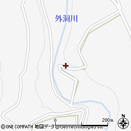 岐阜県中津川市坂下2675周辺の地図