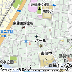 ＷＥＬＬＳＱＵＡＲＥ東蒲田周辺の地図