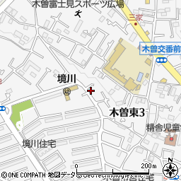 東京都町田市木曽東3丁目17-10周辺の地図