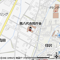 山梨県出先機関峡南地域普及センター周辺の地図