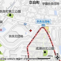 神奈川県横浜市青葉区奈良町2902周辺の地図
