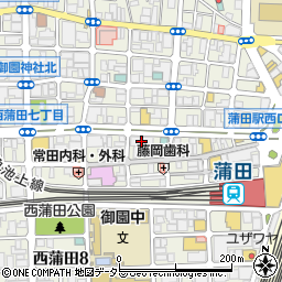 社会福祉法人大田区社会福祉協議会周辺の地図