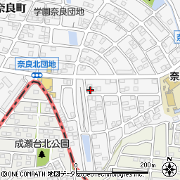神奈川県横浜市青葉区奈良町1566-95周辺の地図