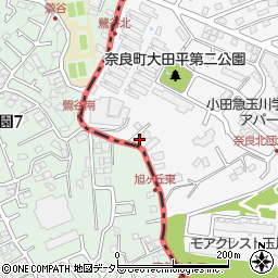 神奈川県横浜市青葉区奈良町2846-5周辺の地図