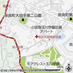 神奈川県横浜市青葉区奈良町2855-8周辺の地図