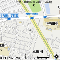 東京都町田市本町田2025周辺の地図