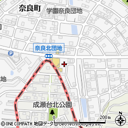 神奈川県横浜市青葉区奈良町1566-575周辺の地図