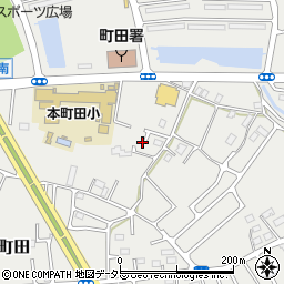東京都町田市本町田2156周辺の地図