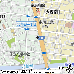ピタットハウス　羽田北糀谷店周辺の地図