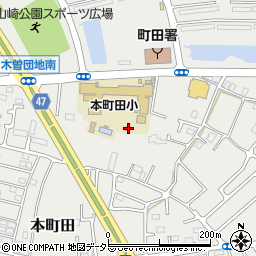 東京都町田市本町田2040周辺の地図