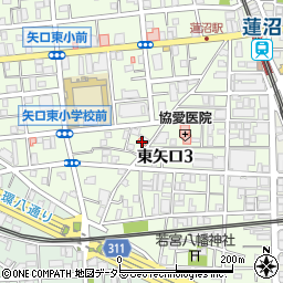 増川歯科医院周辺の地図