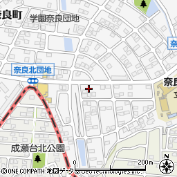神奈川県横浜市青葉区奈良町1566-88周辺の地図