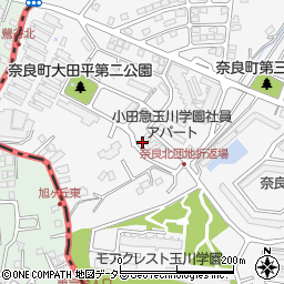 神奈川県横浜市青葉区奈良町2810-33周辺の地図
