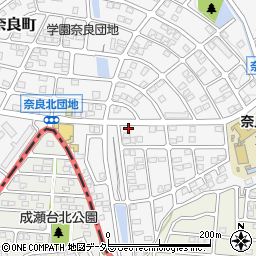 神奈川県横浜市青葉区奈良町1566-93周辺の地図