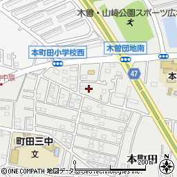 東京都町田市本町田2018-3周辺の地図