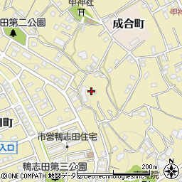 神奈川県横浜市青葉区鴨志田町335周辺の地図