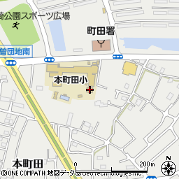 東京都町田市本町田2044周辺の地図