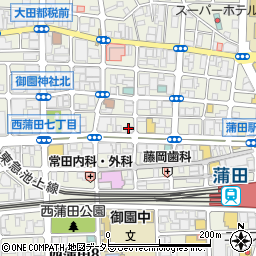 nouaison ヌエゾン 蒲田店周辺の地図