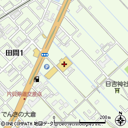 ＷｏｎｄｅｒＧＯＯ　ＴＳＵＴＡＹＡ東金店周辺の地図