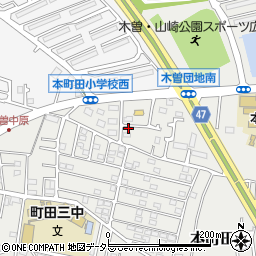 東京都町田市本町田2015周辺の地図