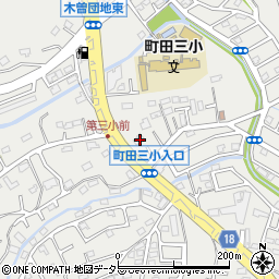 東京都町田市本町田1202-3周辺の地図