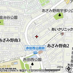 株式会社あざみ野ガーデン周辺の地図