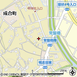 神奈川県横浜市青葉区鴨志田町154周辺の地図